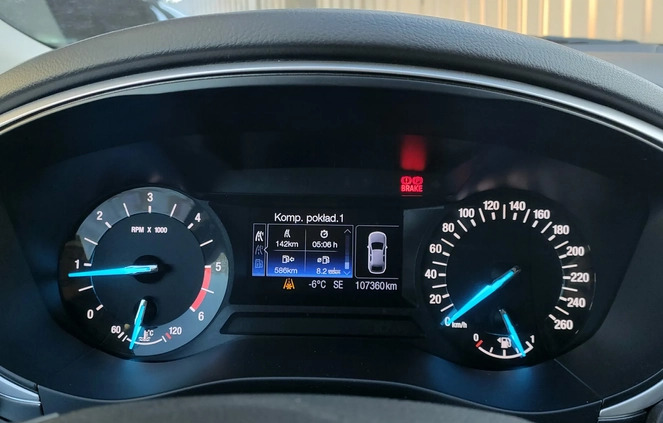 Ford Mondeo cena 55900 przebieg: 99999, rok produkcji 2016 z Góra małe 46